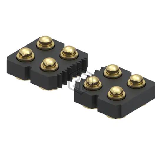 817-22-024-30-001101 - Mill-Max Manufacturing Corp. - Rectangular Connectors - Spring Loaded