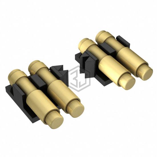 8MM-11-0007-02-131 - Preci-Dip - Rectangular Connectors - Spring Loaded