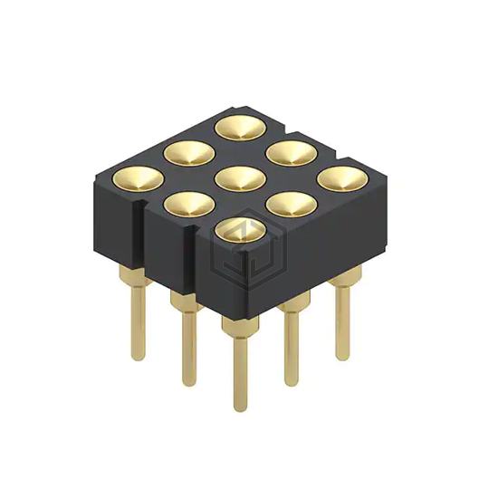 805-10-009-00-006000 - Mill-Max Manufacturing Corp. - Rectangular Connectors - Spring Loaded