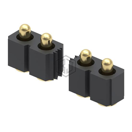 811-22-010-30-001101 - Mill-Max Manufacturing Corp. - Rectangular Connectors - Spring Loaded