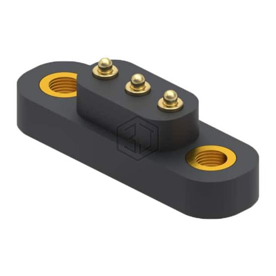 858-22-003-80-011101 - Mill-Max Manufacturing Corp. - Rectangular Connectors - Spring Loaded