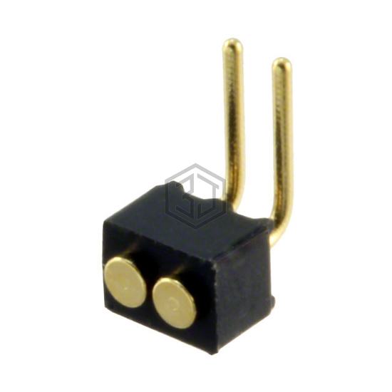 856-10-002-20-001000 - Mill-Max Manufacturing Corp. - Rectangular Connectors - Spring Loaded