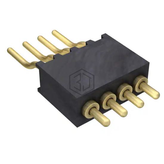854-22-004-40-601101 - Mill-Max Manufacturing Corp. - Rectangular Connectors - Spring Loaded