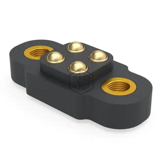 847-22-004-30-011101 - Mill-Max Manufacturing Corp. - Rectangular Connectors - Spring Loaded