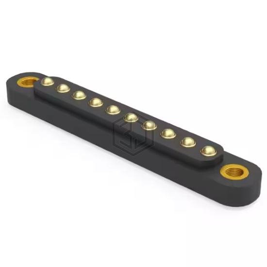 845-22-010-30-011101 - Mill-Max Manufacturing Corp. - Rectangular Connectors - Spring Loaded