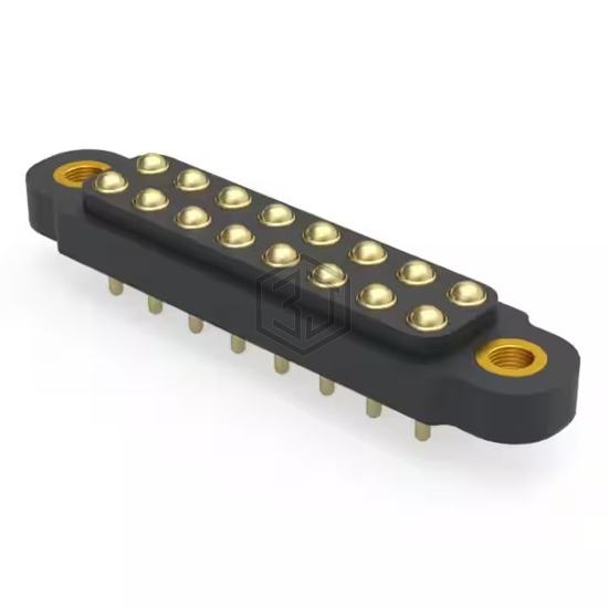 847-22-016-10-011101 - Mill-Max Manufacturing Corp. - Rectangular Connectors - Spring Loaded