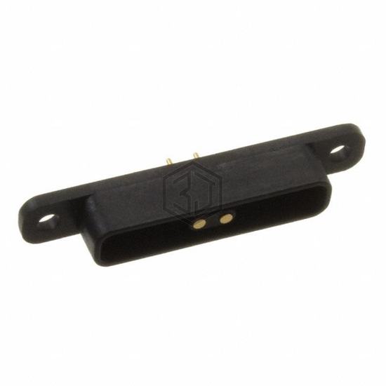 JACKMAG2C2A(R) - GlobTek, Inc. - Rectangular Connectors - Spring Loaded