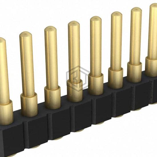 812-22-064-30-001101 - Mill-Max Manufacturing Corp. - Rectangular Connectors - Spring Loaded