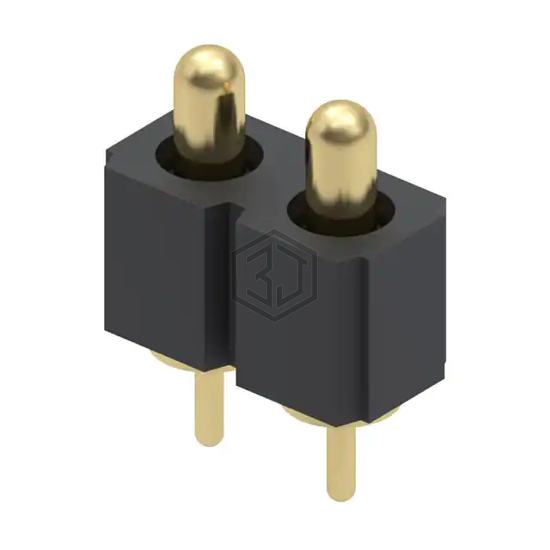 821-22-002-10-002101 - Mill-Max Manufacturing Corp. - Rectangular Connectors - Spring Loaded