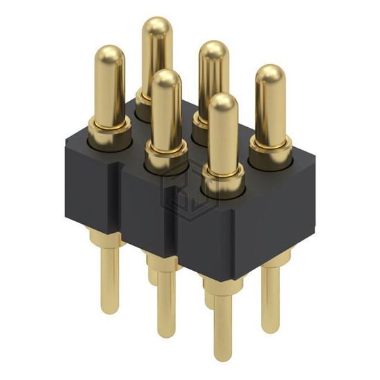 827-22-006-10-001101 - Mill-Max Manufacturing Corp. - Rectangular Connectors - Spring Loaded