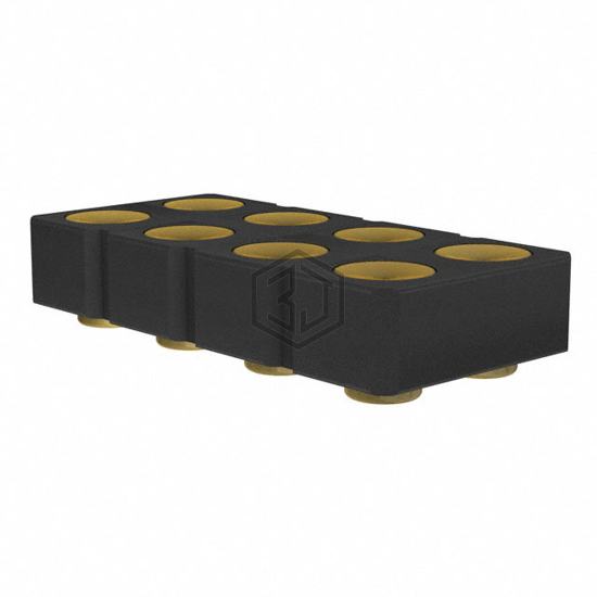 419-10-208-30-054000 - Mill-Max Manufacturing Corp. - Rectangular Connectors - Spring Loaded