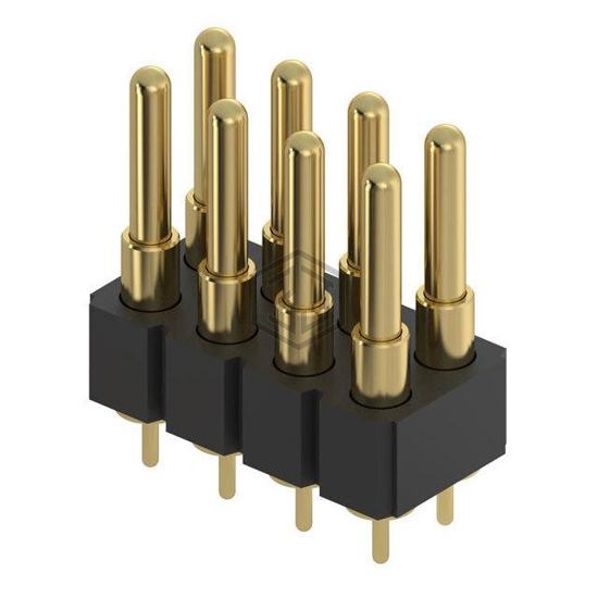 818-22-008-10-007101 - Mill-Max Manufacturing Corp. - Rectangular Connectors - Spring Loaded