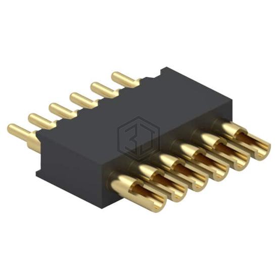 854-22-006-10-003101 - Mill-Max Manufacturing Corp. - Rectangular Connectors - Spring Loaded