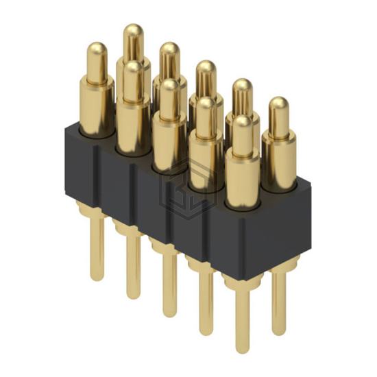 838-22-010-10-001101 - Mill-Max Manufacturing Corp. - Rectangular Connectors - Spring Loaded