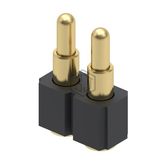 812-22-002-30-002101 - Mill-Max Manufacturing Corp. - Rectangular Connectors - Spring Loaded