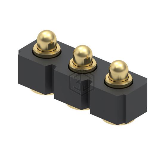 811-22-003-30-000101 - Mill-Max Manufacturing Corp. - Rectangular Connectors - Spring Loaded