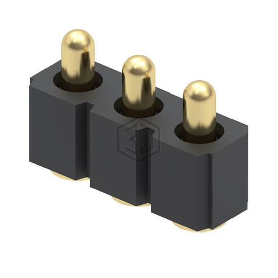 811-22-003-30-002101 - Mill-Max Manufacturing Corp. - Rectangular Connectors - Spring Loaded