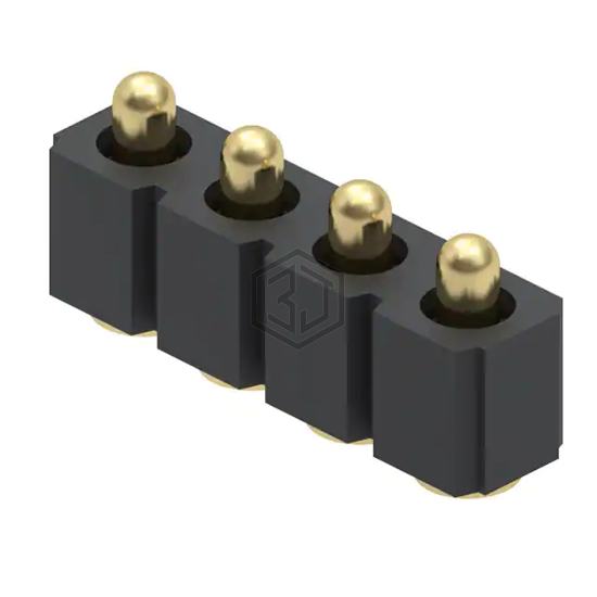 811-22-004-30-001101 - Mill-Max Manufacturing Corp. - Rectangular Connectors - Spring Loaded