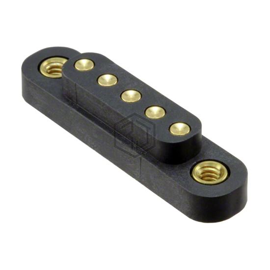 858-10-005-30-012000 - Mill-Max Manufacturing Corp. - Rectangular Connectors - Spring Loaded