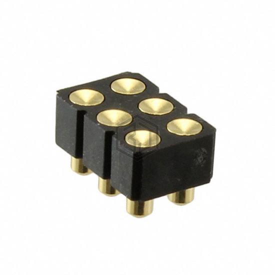 419-10-206-30-007000 - Mill-Max Manufacturing Corp. - Rectangular Connectors - Spring Loaded