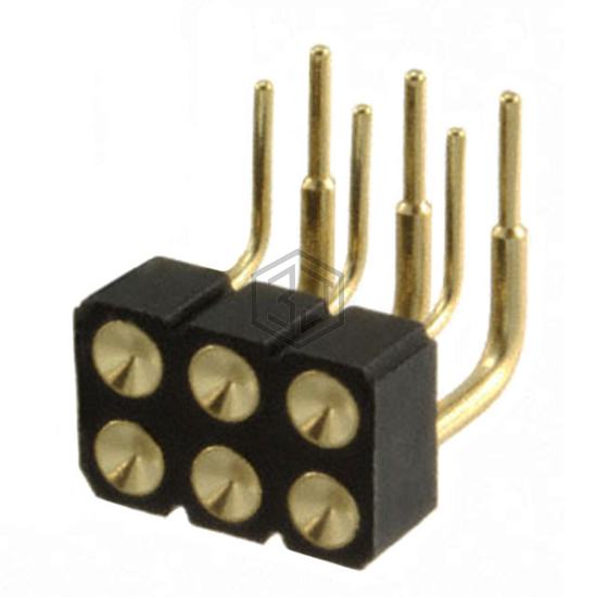 499-10-206-10-007000 - Mill-Max Manufacturing Corp. - Rectangular Connectors - Spring Loaded