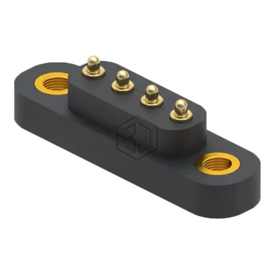 858-22-004-80-012101 - Mill-Max Manufacturing Corp. - Rectangular Connectors - Spring Loaded