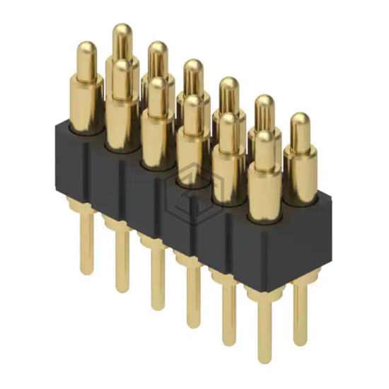 838-22-012-10-001101 - Mill-Max Manufacturing Corp. - Rectangular Connectors - Spring Loaded