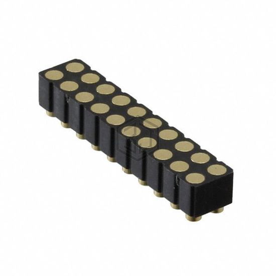 832-10-020-30-003000 - Mill-Max Manufacturing Corp. - Rectangular Connectors - Spring Loaded