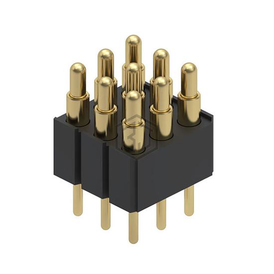 804-22-009-10-004101 - Mill-Max Manufacturing Corp. - Rectangular Connectors - Spring Loaded