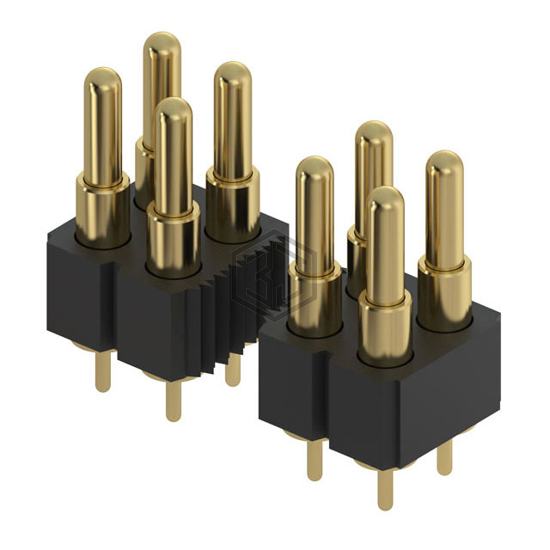 818-22-012-10-004101 - Mill-Max Manufacturing Corp. - Rectangular Connectors - Spring Loaded