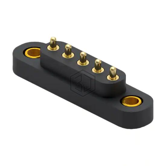 858-22-005-30-011101 - Mill-Max Manufacturing Corp. - Rectangular Connectors - Spring Loaded