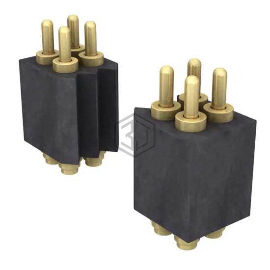 855-22-010-30-001101 - Mill-Max Manufacturing Corp. - Rectangular Connectors - Spring Loaded
