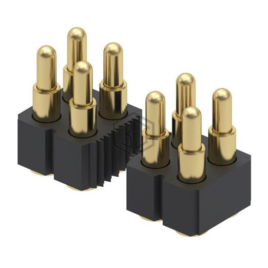 814-22-062-30-002101 - Mill-Max Manufacturing Corp. - Rectangular Connectors - Spring Loaded