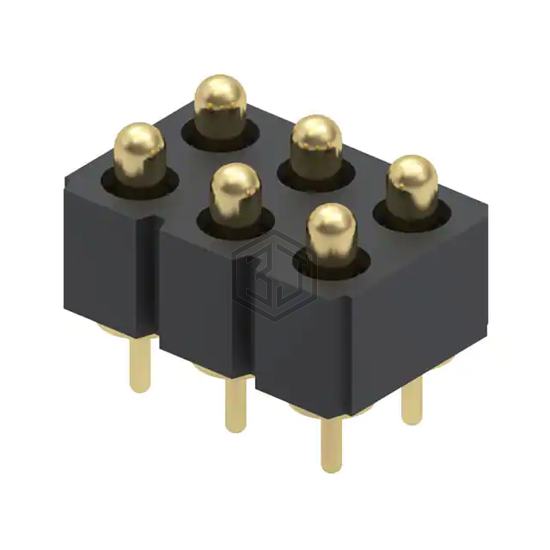 823-22-006-10-001101 - Mill-Max Manufacturing Corp. - Rectangular Connectors - Spring Loaded