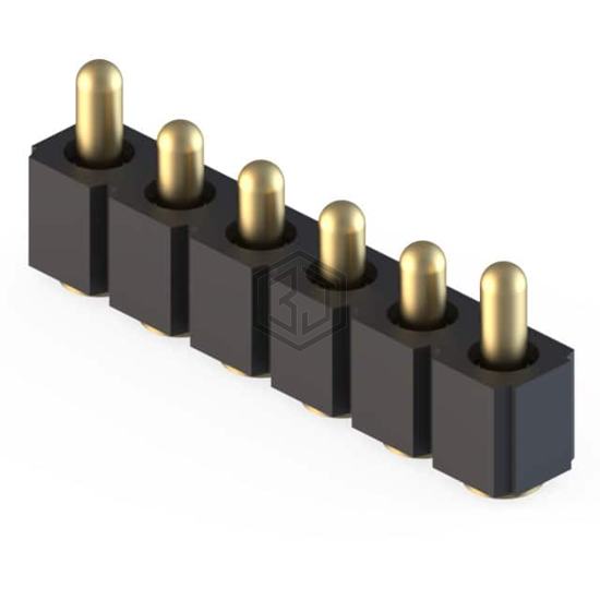 811-22-006-30-022101 - Mill-Max Manufacturing Corp. - Rectangular Connectors - Spring Loaded