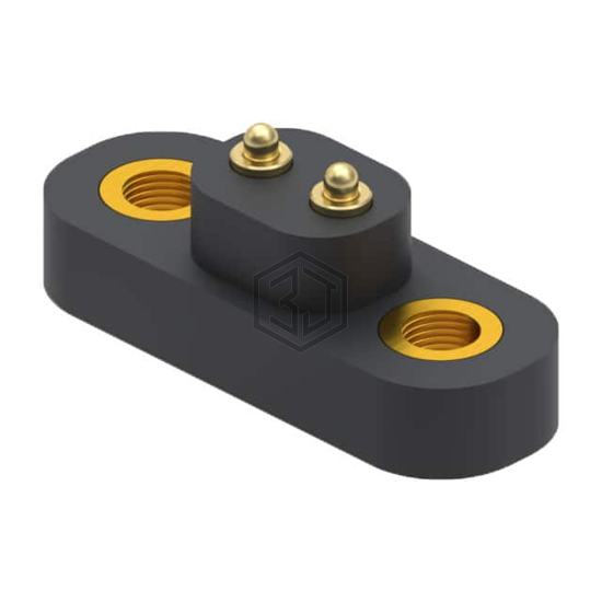 858-22-002-80-011101 - Mill-Max Manufacturing Corp. - Rectangular Connectors - Spring Loaded