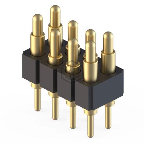 827-22-008-10-020101 - Mill-Max Manufacturing Corp. - Rectangular Connectors - Spring Loaded