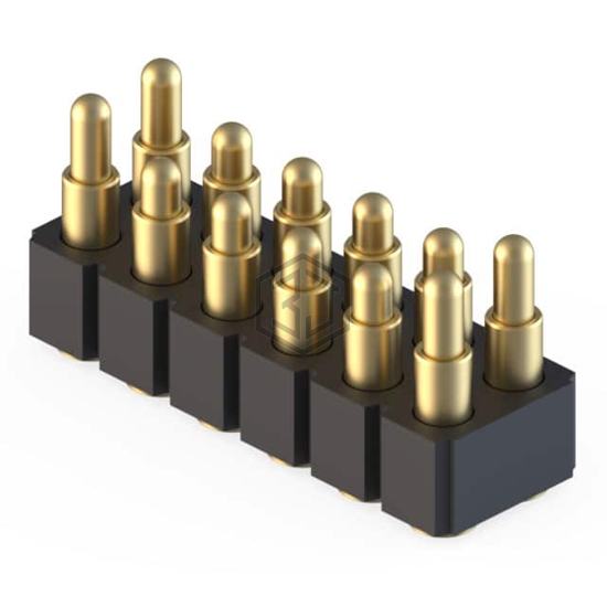 814-22-012-30-030101 - Mill-Max Manufacturing Corp. - Rectangular Connectors - Spring Loaded