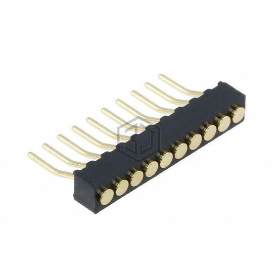 856-10-010-40-001000 - Mill-Max Manufacturing Corp. - Rectangular Connectors - Spring Loaded
