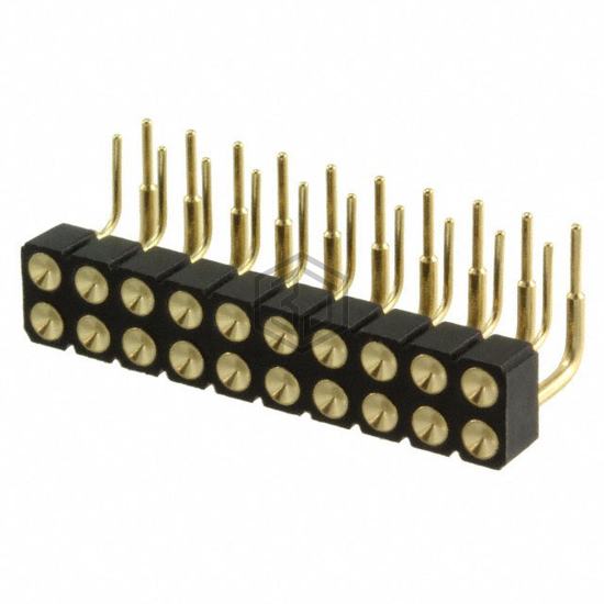 499-10-220-10-007000 - Mill-Max Manufacturing Corp. - Rectangular Connectors - Spring Loaded