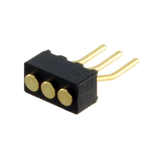 856-10-003-40-001000 - Mill-Max Manufacturing Corp. - Rectangular Connectors - Spring Loaded