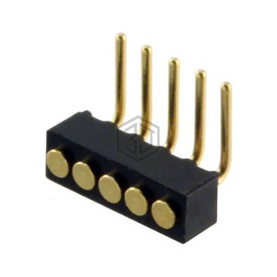 856-10-005-20-001000 - Mill-Max Manufacturing Corp. - Rectangular Connectors - Spring Loaded