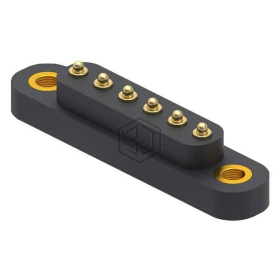 858-22-006-80-011101 - Mill-Max Manufacturing Corp. - Rectangular Connectors - Spring Loaded