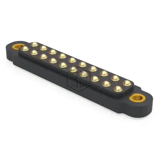 847-22-020-30-011101 - Mill-Max Manufacturing Corp. - Rectangular Connectors - Spring Loaded