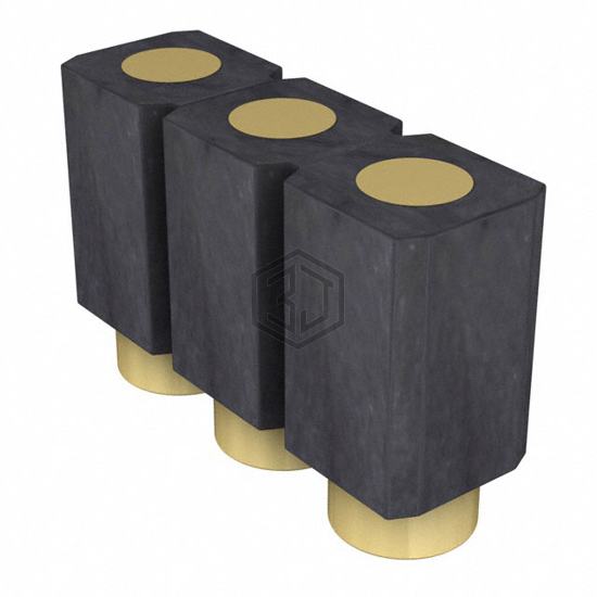 800-10-003-30-507101 - Preci-Dip - Rectangular Connectors - Spring Loaded