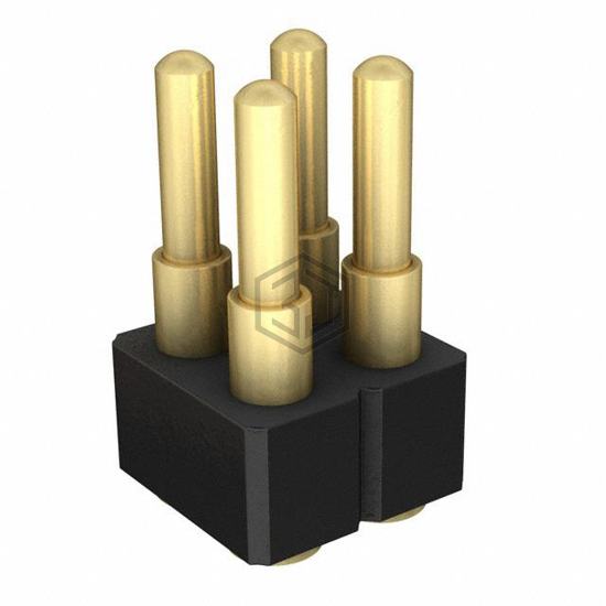 814-22-004-30-000101 - Mill-Max Manufacturing Corp. - Rectangular Connectors - Spring Loaded