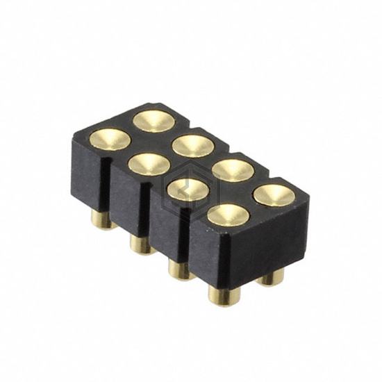 419-10-208-30-007000 - Mill-Max Manufacturing Corp. - Rectangular Connectors - Spring Loaded