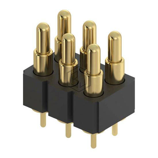 818-22-006-10-002101 - Mill-Max Manufacturing Corp. - Rectangular Connectors - Spring Loaded