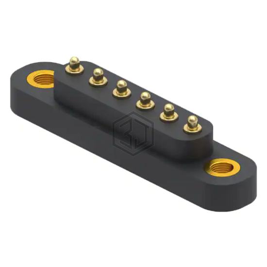 858-22-006-80-012101 - Mill-Max Manufacturing Corp. - Rectangular Connectors - Spring Loaded
