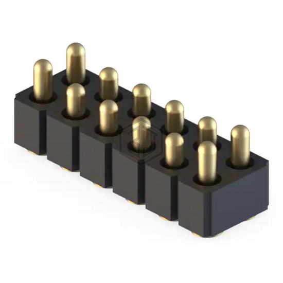 813-22-012-30-022101 - Mill-Max Manufacturing Corp. - Rectangular Connectors - Spring Loaded